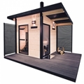 Harvia Solide, the new outdoor sauna very &lsquo;design&rsquo;