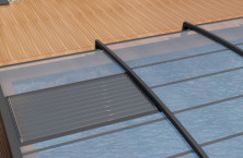 L'abri pour piscine Air Elyo d'Azenco : inspir&eacute; des pergolas bioclimatiques