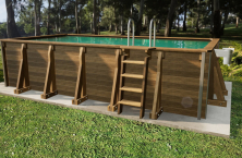 L'offre Aqua Pins en piscines bois de haute qualit&eacute;, parfaitement &eacute;quip&eacute;es
