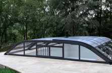 La gamme actuelle d'abris de piscine Abri d'&Ocirc;