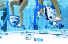 La gamme innovante d'aquabikes ultra-l&eacute;gers de Waterflex