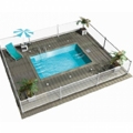 La nouvelle mini piscine Mini'&ocirc;, piscine 3 en 1 de Mondial Piscine
