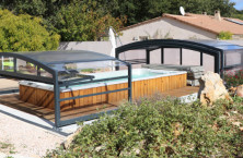 L&rsquo;offre d&rsquo;abris, volets, couvertures de piscines, produits outdoor Abrisud