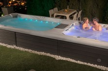 The new Rio Grande 2019 W-Flow swim spa