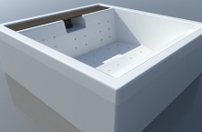 A designer spa for 3 by Red Pool and CPA
