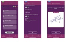 Les signatures &eacute;lectroniques disponibles sur l'application Extrabat Today