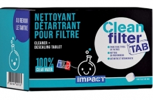 Clean the pool filter in depth with the Clean Filter Tab effervescent tablet