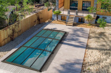 Nouvel abri de piscine Primo bas d'Abrid&eacute;al 