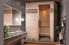 Nouvelle ligne de saunas et bains nordiques d'Aquilus