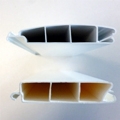 Nouvelles lames PVC &agrave; 3 parties &eacute;tanches pour une meilleure flottaison de la couverture piscine