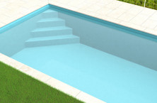 POOLINEASY&reg; de Knauf Industries : la solution modulaire qui simplifie l&rsquo;installation des escaliers de piscine
