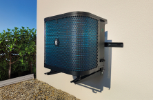 Pompe &agrave; chaleur piscine DURA-Hi Full Inverter con&ccedil;ue pour une installation murale simplifi&eacute;e