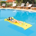 SKIFLOTT, tapis flottant pour une &agrave; dix personnes pour piscine, lac et mer