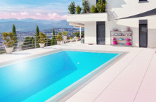 Sunpool : proc&eacute;d&eacute; de construction de piscine miroir modulaire et simple 