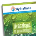 The HYDRALIANS products, all presented in its 2017 catalogue