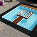 Un nouveau concept de piscine 2 en 1 dans l'&egrave;re du temps