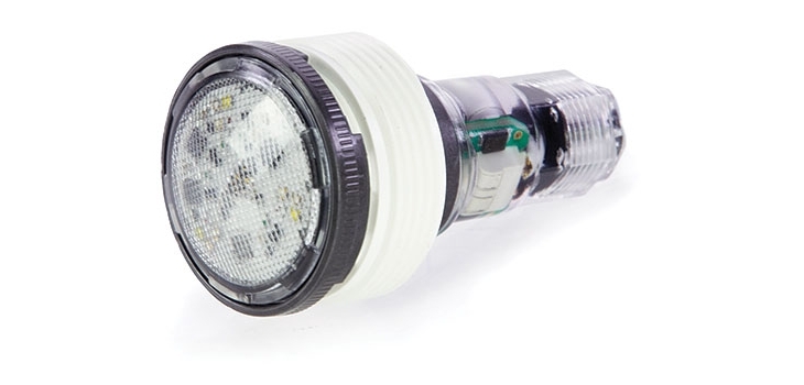 &eacute;clairage LED compact et brillant piscine MicroBrite&trade; Pentair
