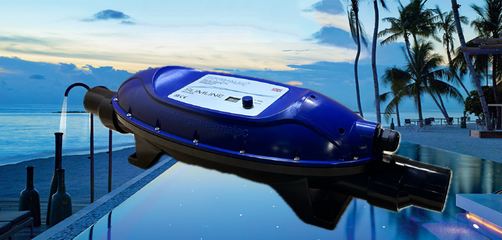 new,slimline,inline,pool,spa,heater,thermalec