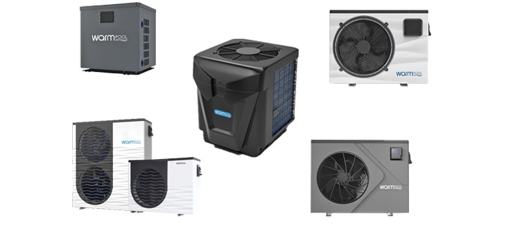 5 gammes de pompes &agrave; chaleur Warmpac