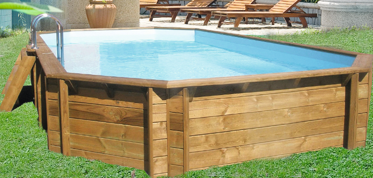 Piscine bois hors-sol de D&eacute;tente Piscines