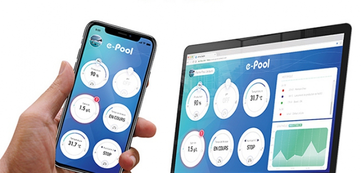 e-pool : la piscine connect&eacute;e de Pool Technologie
