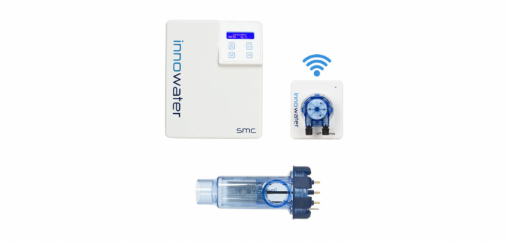 Electrolyseur au sel Innowater pour piscine priv&eacute;e