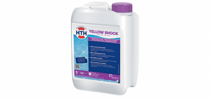 hth,yellow,shock,traitement,choc,venir,bout,algues