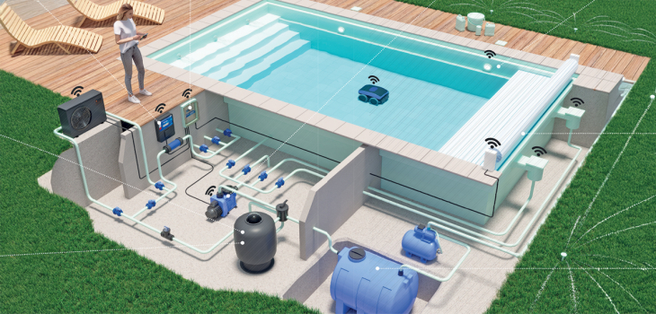 Une piscine connect&eacute;e et &eacute;coresponsable avec Hydralians 