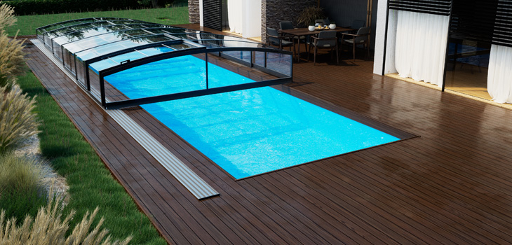 Abri piscine Invictus by Alukov