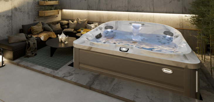Spa Jacuzzi&reg; JHT J485 Brushed Gray