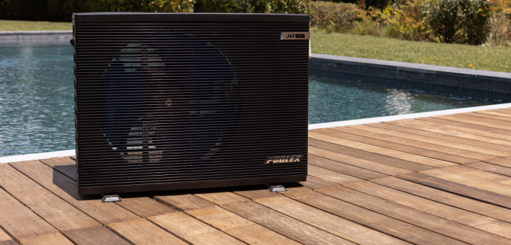 Pompe &agrave; chaleur connect&eacute;e Poolex Jet Pro piscine Full Inverter silencieux eco-responsable