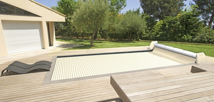 couverture automatique piscine hors-sol Evodeck S&eacute;rie E  Procopi 