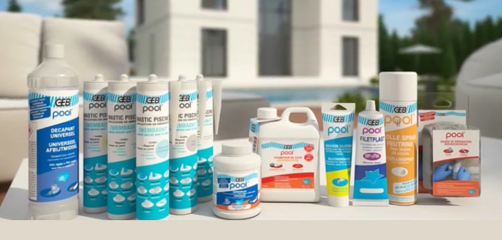 La gamme POOL, pour les r&eacute;parations de la piscine