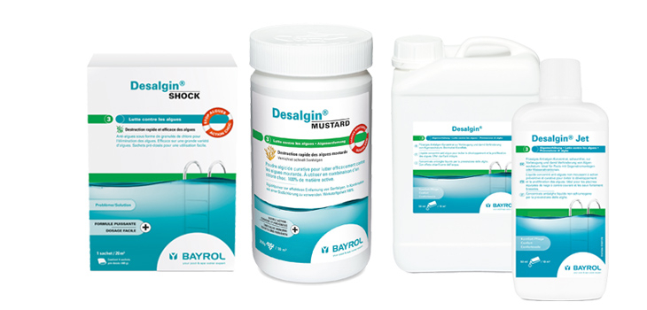 La gamme de traitement anti-algues Desalgin&reg;