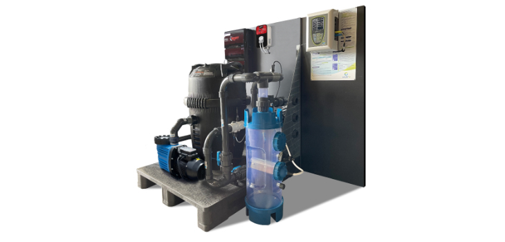 Chlori Box, palette compacte avec &eacute;lectrolyseur Chlor&rsquo;IN Ascomat