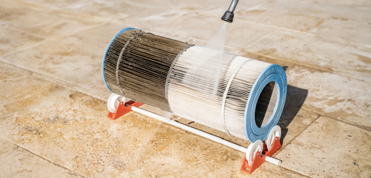 spin,filter,produit,piscine,innovant,signe,nodipool,nettoyage,cartouches,filtre