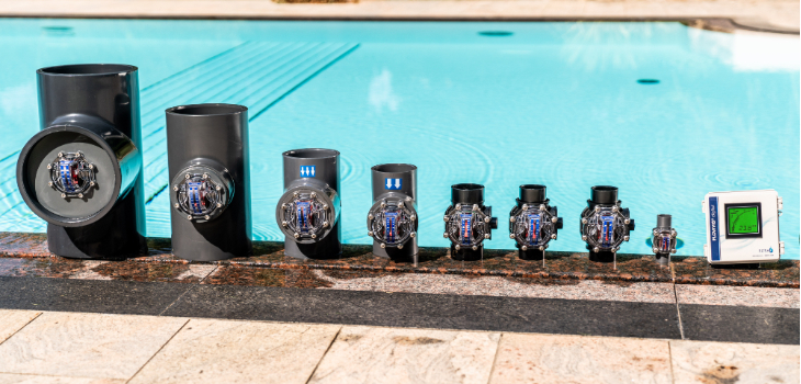 d&eacute;bitm&egrave;tre FlowVis&reg; de Dryden Aqua