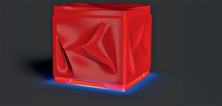 Klereo KUB couleur rouge Ferrari