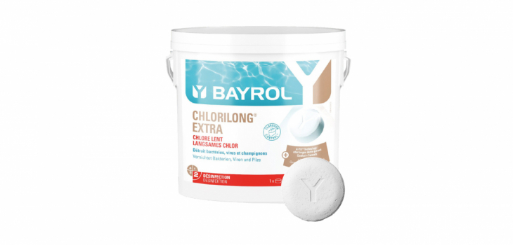 Seau de 5 kg de Chlorilong&reg; EXTRA BAYROL