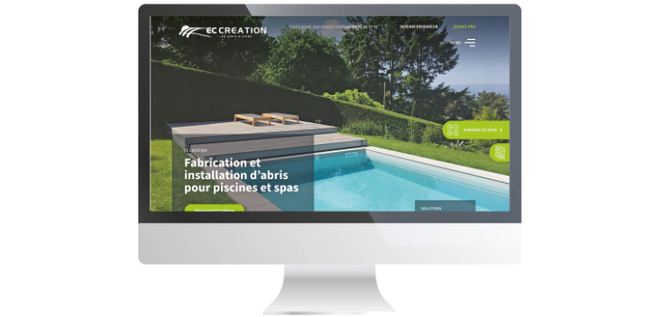 Nouveau site web EC Cr&eacute;ation