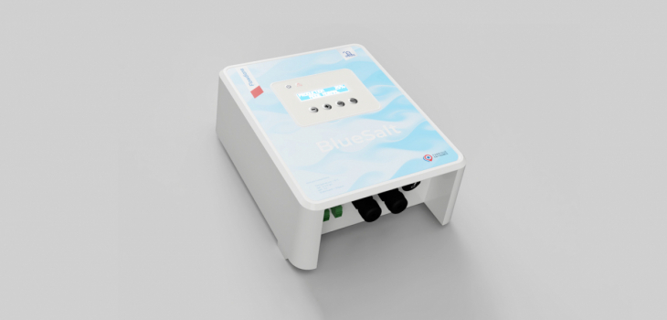 Le nouvel &eacute;lectrolyseur au sel pour piscine BlueSalt de Flowdians