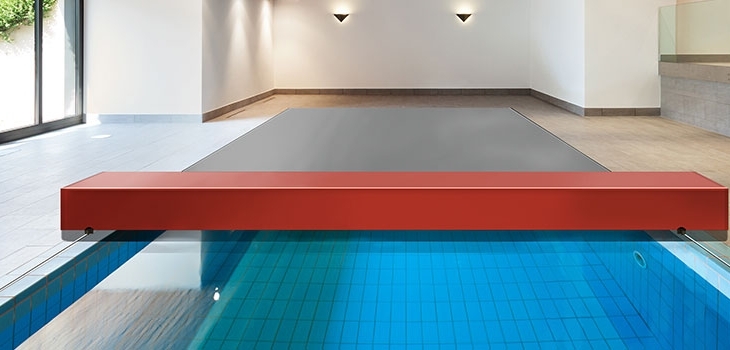 Couverture automatique piscine toile tendue Coverseal