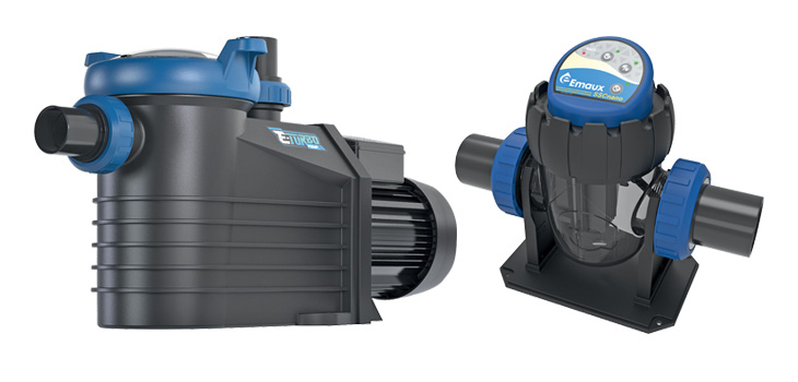 Pompe E-turbo monovitesse et &eacute;lectrolyseur de sel SSCnano