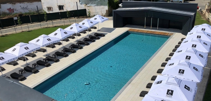 piscine publique Willy Naessens realisee en Roumanie au complexe de Cluj-Napoca