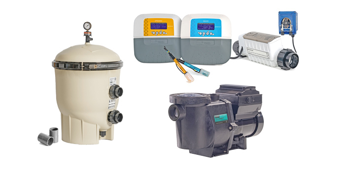 Solutions Soleo VS, Pompe IntelliFlo WhisperPro VSF, Filtre Clean & Clear Plus, &eacute;ligibles PIP