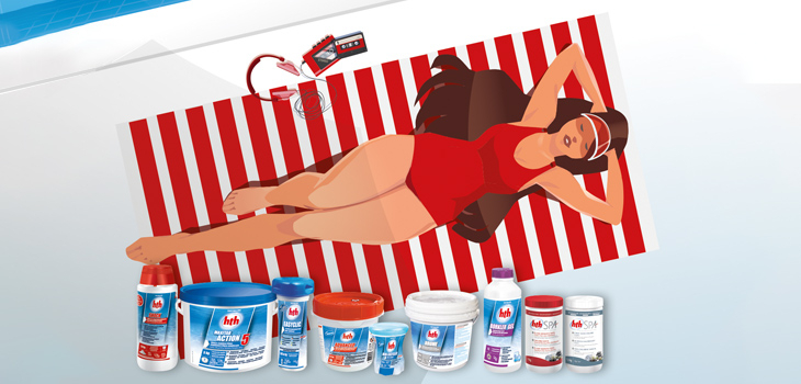 Une large gamme de produits pour le traitement et l'entretien des piscines priv&eacute;es et collectives