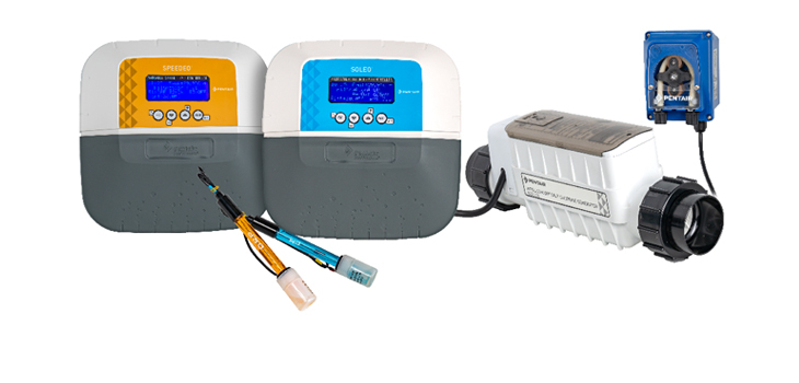 L'&eacute;lectrolyseur de sel compact SC-75 Sta Rite Pentair solutions Soleo