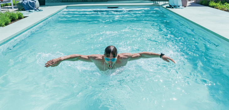 Binder counter-current swimming system