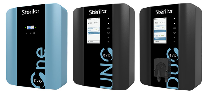 St&eacute;rilor EVO One, Uno et Duo