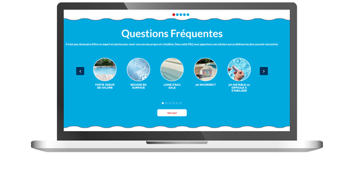 Site hth&reg; Piscine Nouvelle rubrique Questions Fr&eacute;quentes de hth&reg; / SOLENIS